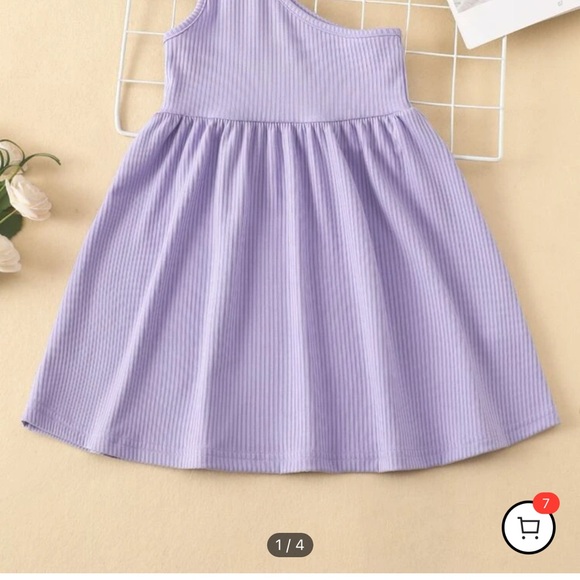 Set of 2 One shoulder Cut out Dresses Size 100(3-4T) - Picture 6 of 6